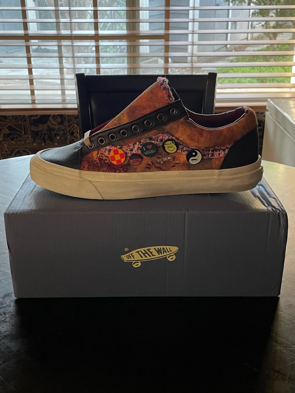 Brown Chanel Vans